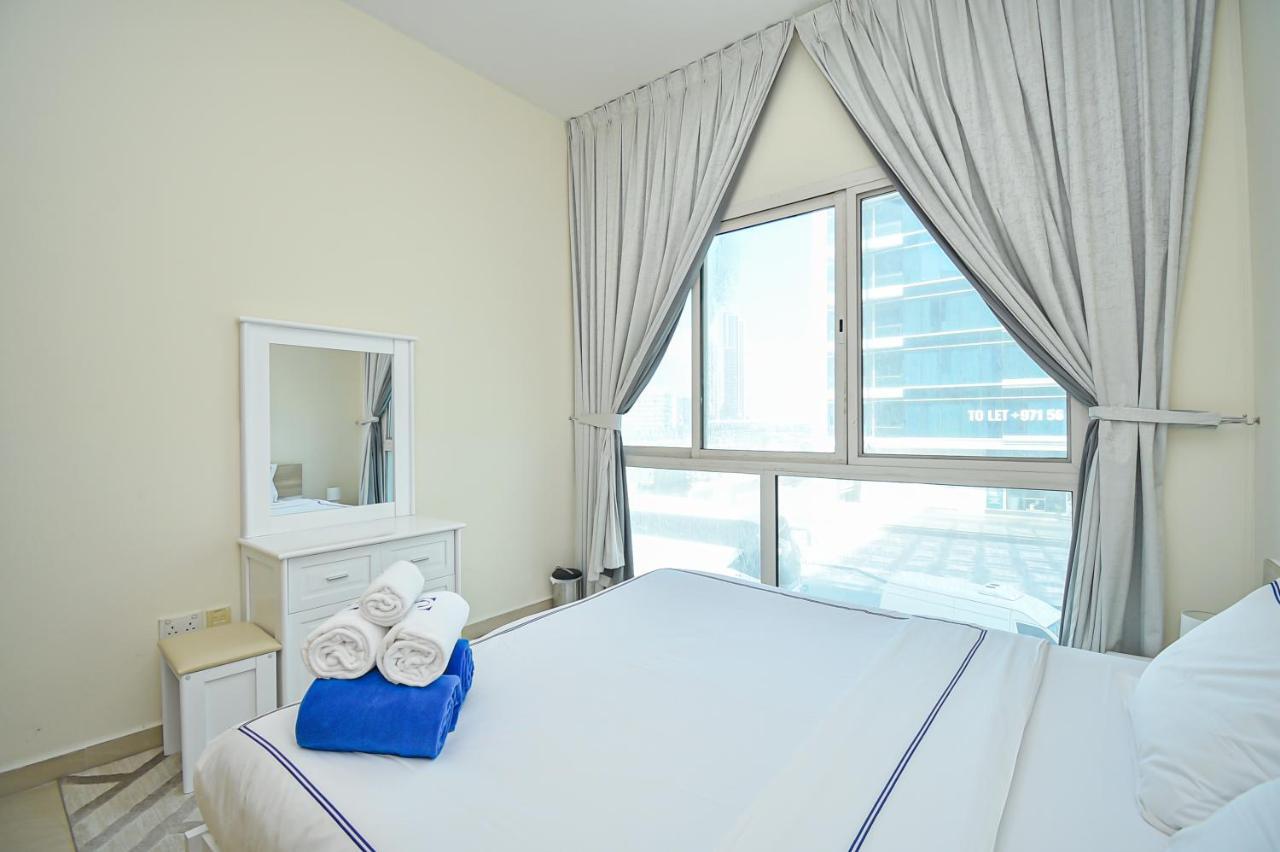 Luxury Escapes - Cozy 1 Bedroom With Study Room In Dubai Marina Park Tower Buitenkant foto