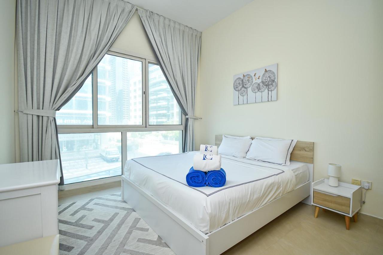 Luxury Escapes - Cozy 1 Bedroom With Study Room In Dubai Marina Park Tower Buitenkant foto