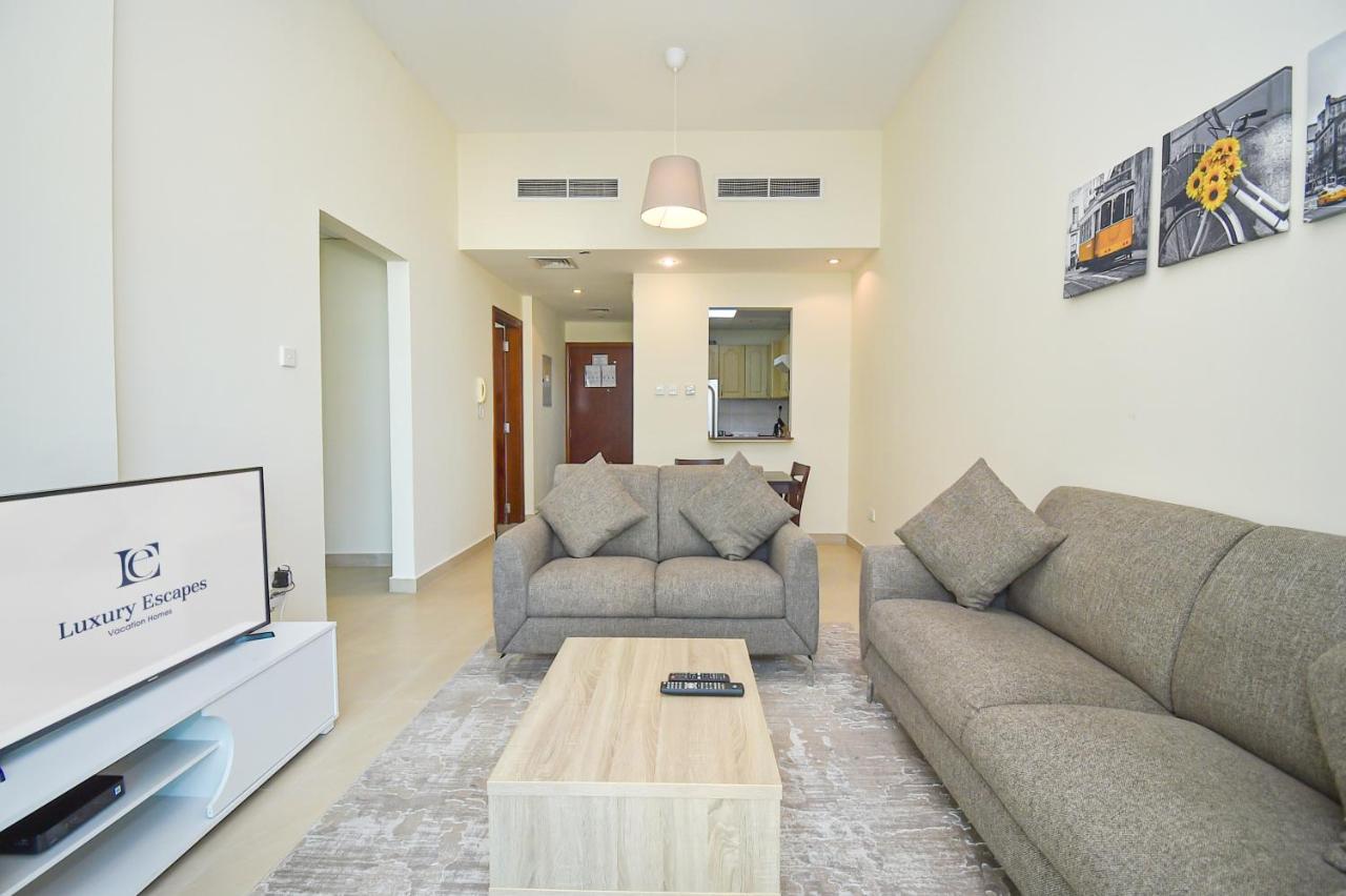Luxury Escapes - Cozy 1 Bedroom With Study Room In Dubai Marina Park Tower Buitenkant foto