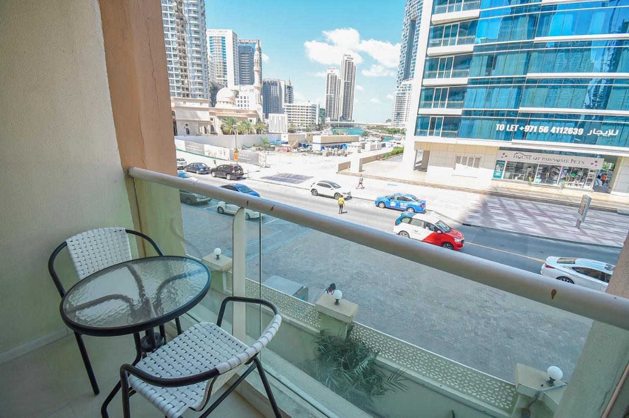 Luxury Escapes - Cozy 1 Bedroom With Study Room In Dubai Marina Park Tower Buitenkant foto
